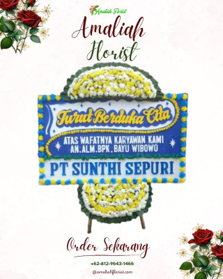 Papan Bunga Duka di Kopandakan Satu