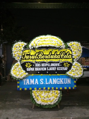 Papan Bunga Duka di Kopandakan Satu