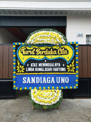 Papan Bunga Duka di Kopandakan Satu